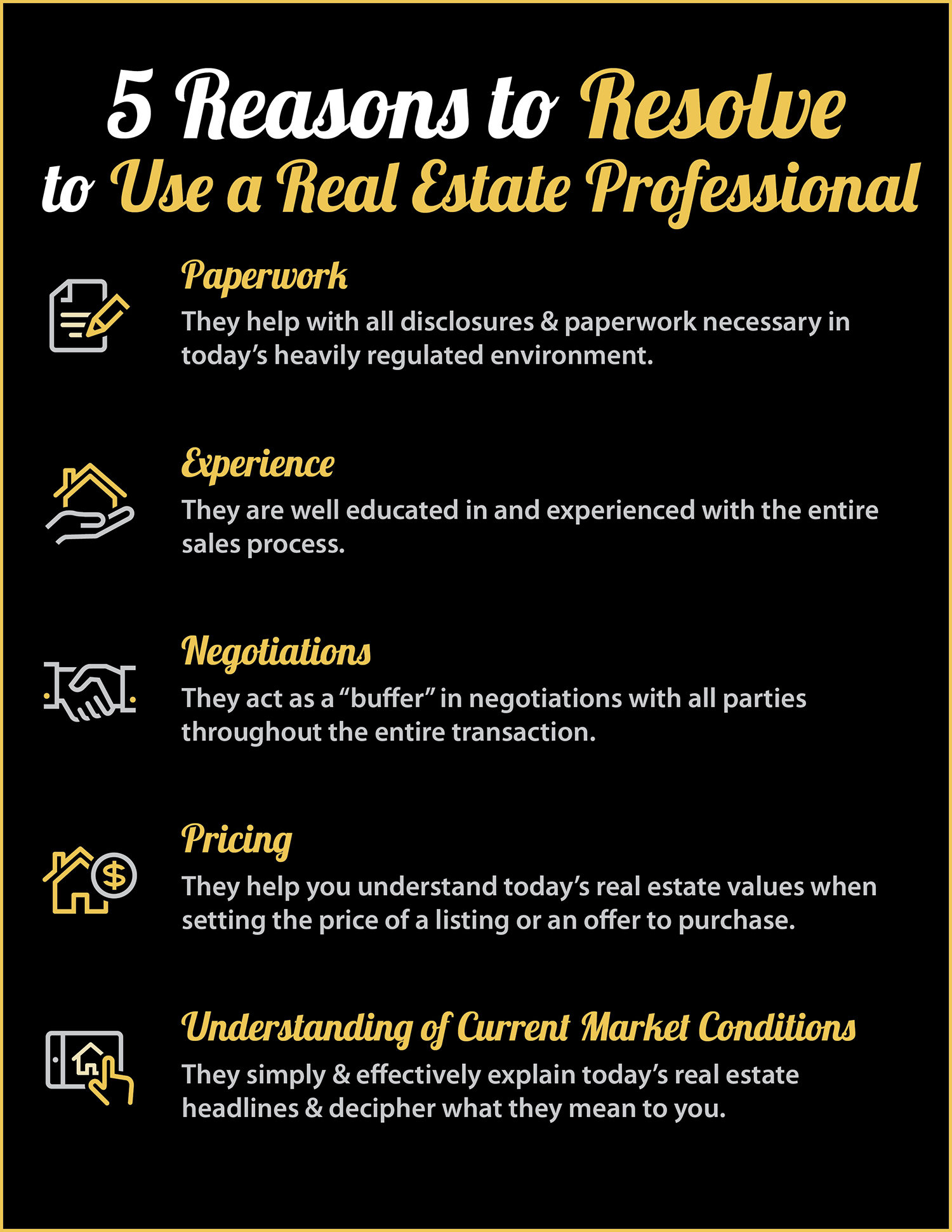 Buying or Selling in 2018? 5 Reasons to Resolve to Hire a Pro [INFOGRAPHIC] | Simplifying The Market