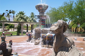 Cathedral City Fountain